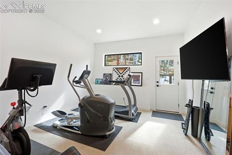 Tiny photo for 1005 Locklin Way, Woodland Park, CO 80863 (MLS # 8380998)