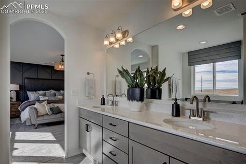 Tiny photo for 5133 Devers Court, Colorado Springs, CO 80925 (MLS # 9521864)