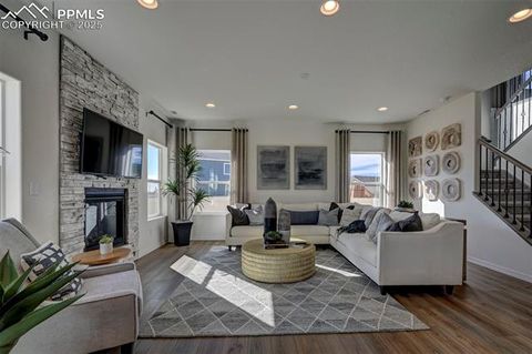 Tiny photo for 5133 Devers Court, Colorado Springs, CO 80925 (MLS # 9521864)