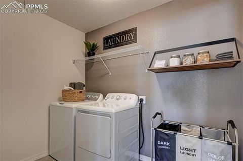 Tiny photo for 5133 Devers Court, Colorado Springs, CO 80925 (MLS # 9521864)