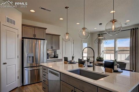 Tiny photo for 5133 Devers Court, Colorado Springs, CO 80925 (MLS # 9521864)