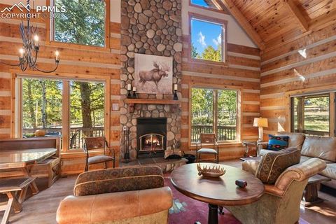 Tiny photo for 206 Pinto Drive, Woodland Park, CO 80863 (MLS # 7929478)