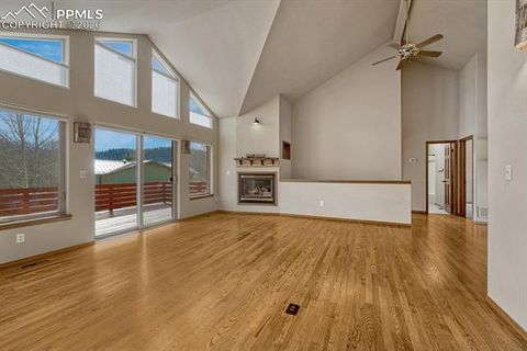 Tiny photo for 131 Golden Court, Woodland Park, CO 80863 (MLS # 4398959)