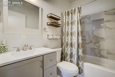 Tiny photo for 8809 Christy Court, Colorado Springs, CO 80951 (MLS # 7205475)