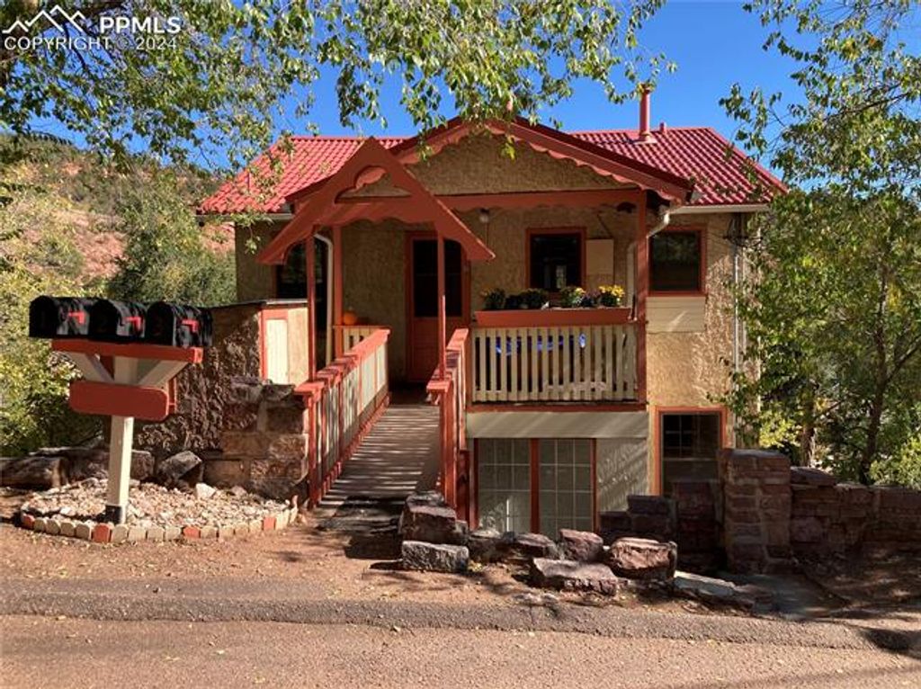 Photo for 136 Cave Avenue, Manitou Springs, CO 80829 (MLS # 7955282)