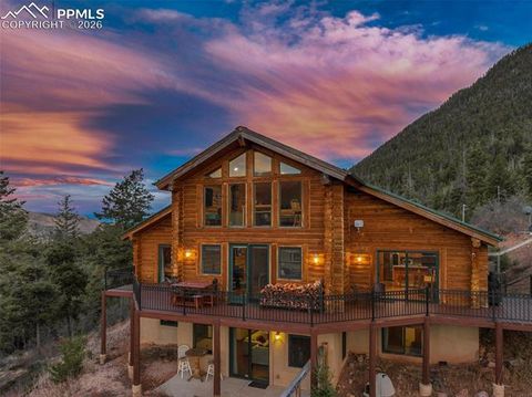 Photo of 9110 Mountain Road, Cascade, CO 80809 (MLS # 7119793)