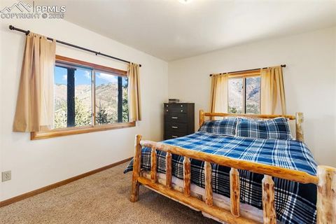 Tiny photo for 9110 Mountain Road, Cascade, CO 80809 (MLS # 7119793)