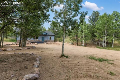 Tiny photo for 237 Columbine Road, Woodland Park, CO 80863 (MLS # 7215450)
