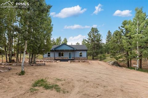 Tiny photo for 237 Columbine Road, Woodland Park, CO 80863 (MLS # 7215450)