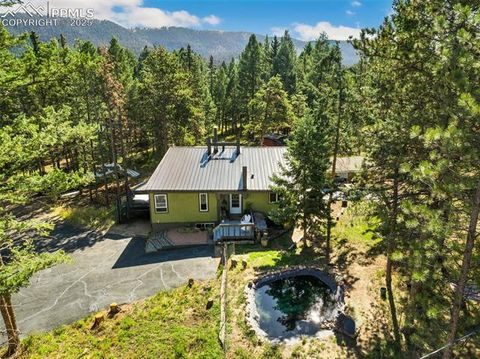 Photo of 123 Saddle Drive, Woodland Park, CO 80863 (MLS # 4445265) Photo of 123 Saddle Drive, Woodland Park, CO 80863 (MLS # 4445265)
