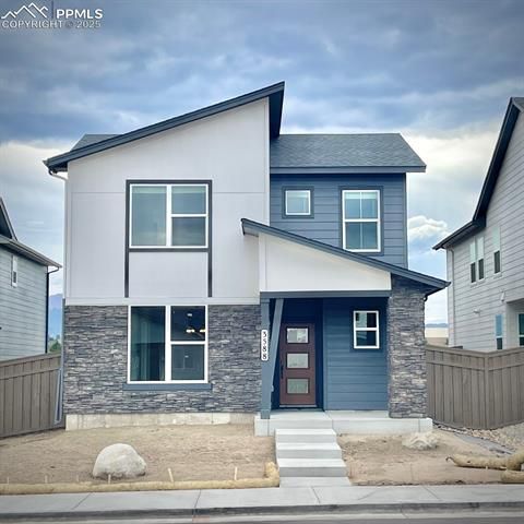Photo of 3588 Greenways Main Boulevard, Colorado Springs, CO 80922 (MLS # 9014614)