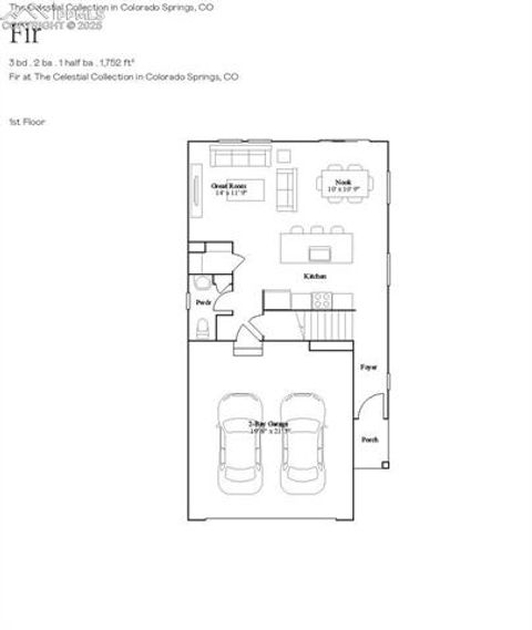 Tiny photo for 2734 Galena Peak Heights, Colorado Springs, CO 80904 (MLS # 5227351)