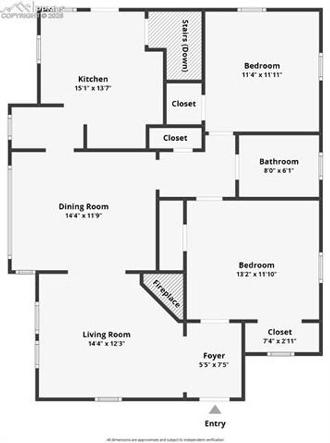 Tiny photo for 1208 N Corona Street, Colorado Springs, CO 80903 (MLS # 2676125)