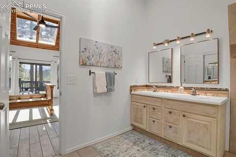 Tiny photo for 240 Sun Ridge Court, Woodland Park, CO 80863 (MLS # 2139250)