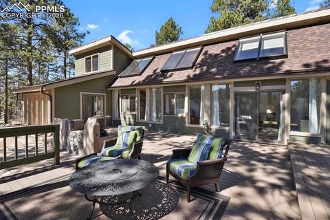 Photo of 240 Sun Ridge Court, Woodland Park, CO 80863 (MLS # 2139250)