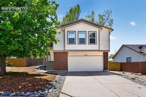 Photo of 3130 Pony Tracks Drive, Colorado Springs, CO 80922 (MLS # 3189733)