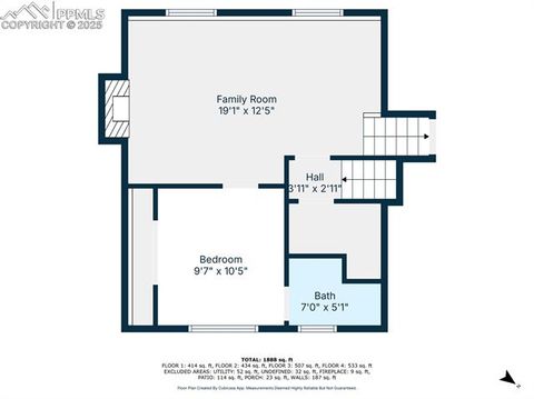 Tiny photo for 6152 Del Paz Drive, Colorado Springs, CO 80918 (MLS # 4662931)