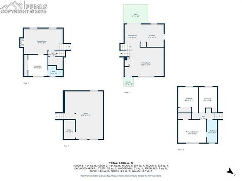 Tiny photo for 6152 Del Paz Drive, Colorado Springs, CO 80918 (MLS # 4662931)