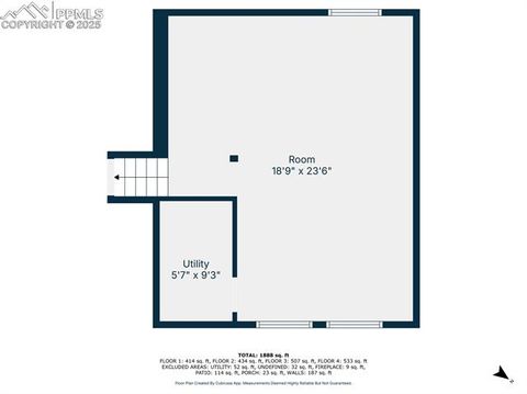Tiny photo for 6152 Del Paz Drive, Colorado Springs, CO 80918 (MLS # 4662931)