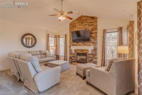 Tiny photo for 13957 Sierra Knolls Court, Colorado Springs, CO 80921 (MLS # 2184208)