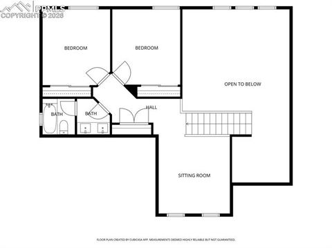 Tiny photo for 13957 Sierra Knolls Court, Colorado Springs, CO 80921 (MLS # 2184208)