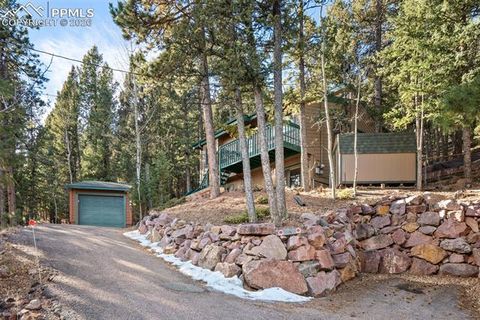 Photo of 464 Evergreen Court, Woodland Park, CO 80863 (MLS # 1367750)