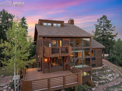 Tiny photo for 740 Lucky Lady Drive, Woodland Park, CO 80863 (MLS # 8522331)