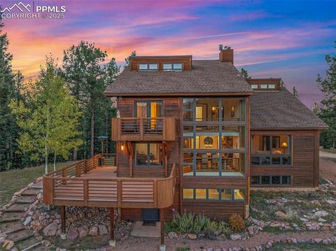 Tiny photo for 740 Lucky Lady Drive, Woodland Park, CO 80863 (MLS # 8522331)
