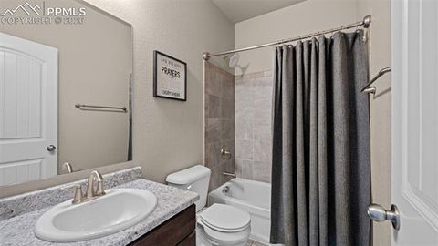 Tiny photo for 7158 New Meadow Drive, Colorado Springs, CO 80923 (MLS # 4883104)