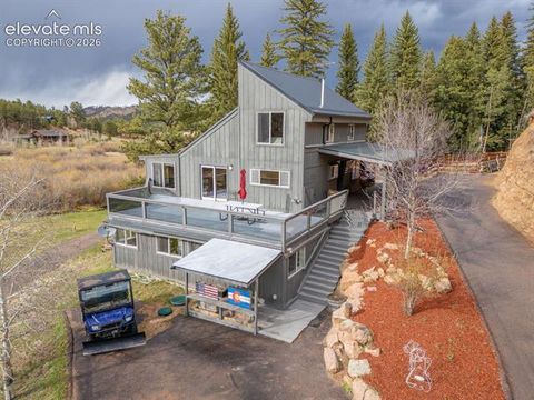 Photo of 15895 Pine Lake Drive, Woodland Park, CO 80863 (MLS # 3788165)