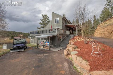 Photo of 15895 Pine Lake Drive, Woodland Park, CO 80863 (MLS # 3788165)
