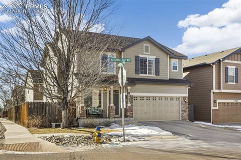 Photo of 7783 Autumn Leaf Way, Colorado Springs, CO 80922 (MLS # 7105305)