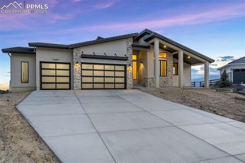Photo of 13497 Pride Mountain Drive, Colorado Springs, CO 80921 (MLS # 5828898)
