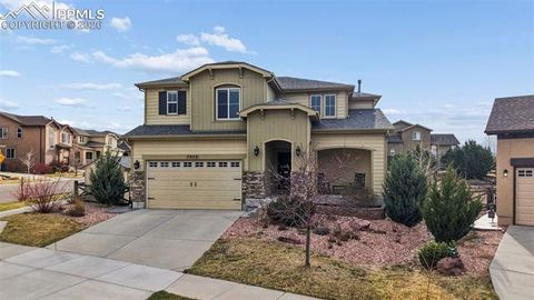 Photo of 7055 Jagged Rock Circle, Colorado Springs, CO 80927 (MLS # 8076960)