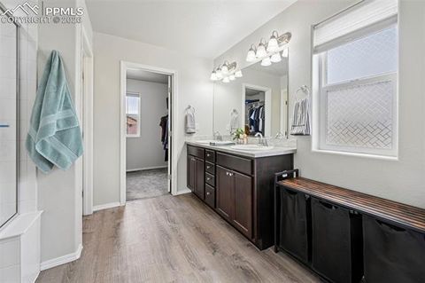 Tiny photo for 7055 Jagged Rock Circle, Colorado Springs, CO 80927 (MLS # 8076960)