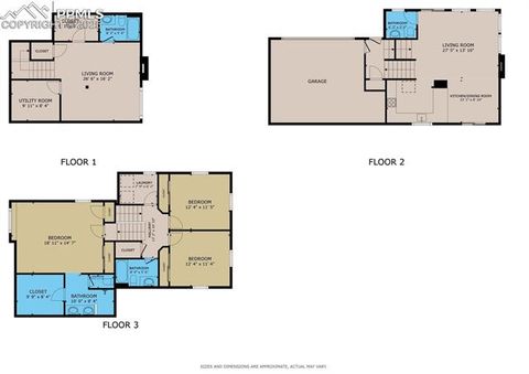 Tiny photo for 320 Hilton Road, Manitou Springs, CO 80829 (MLS # 6083745)
