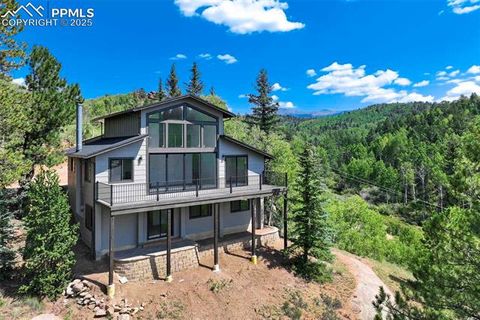 Photo of 1661 Gold King Drive, Cripple Creek, CO 80813 (MLS # 8032801)