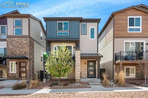 Photo of 7340 Cracker Jack Heights, Colorado Springs, CO 80922 (MLS # 3687809)
