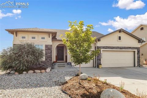 Photo of 9449 Cut Bank Drive, Colorado Springs, CO 80908 (MLS # 8241778)