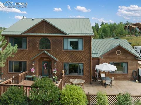 Photo of 405 Sun Valley Drive, Woodland Park, CO 80863 (MLS # 8072591)