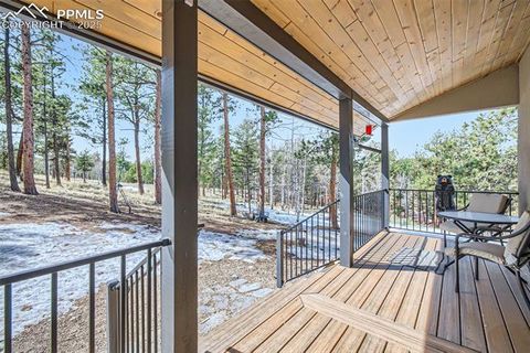 Tiny photo for 352 Peak View Circle, Florissant, CO 80816 (MLS # 9826485)