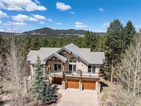 Photo of 775 Skyline Drive, Woodland Park, CO 80863 (MLS # 8310570)