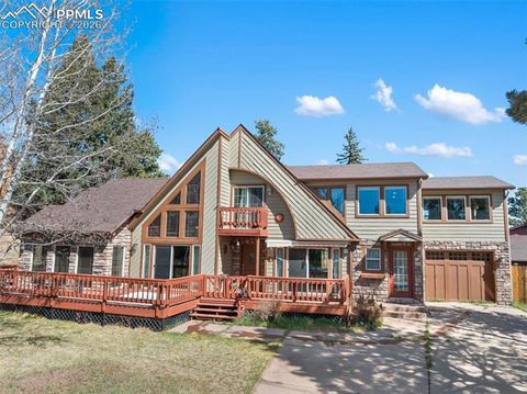 Photo of 400 Hillcrest Street, Woodland Park, CO 80863 (MLS # 9509059)