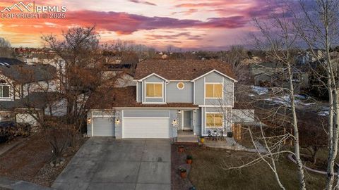 Photo of 6730 Blazing Trail Drive, Colorado Springs, CO 80922 (MLS # 4246325)