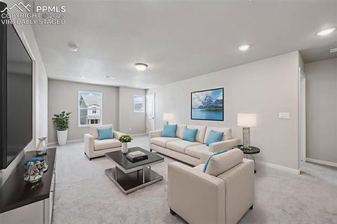 Tiny photo for 5168 Roundhouse Drive, Colorado Springs, CO 80925 (MLS # 2491884)