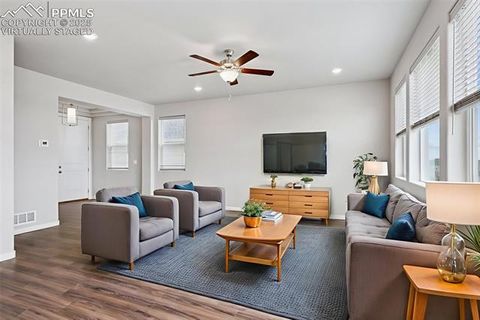 Tiny photo for 5168 Roundhouse Drive, Colorado Springs, CO 80925 (MLS # 2491884)