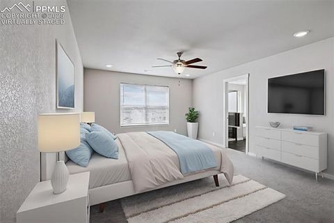 Tiny photo for 5168 Roundhouse Drive, Colorado Springs, CO 80925 (MLS # 2491884)