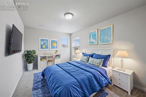 Tiny photo for 5168 Roundhouse Drive, Colorado Springs, CO 80925 (MLS # 2491884)