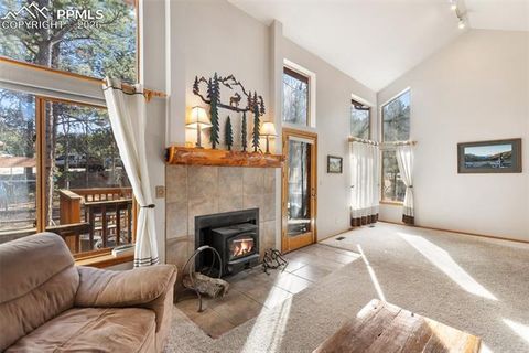 Tiny photo for 747 Pinon Ridge Drive, Woodland Park, CO 80863 (MLS # 4812165)