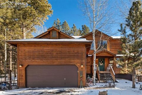 Photo of 747 Pinon Ridge Drive, Woodland Park, CO 80863 (MLS # 4812165)